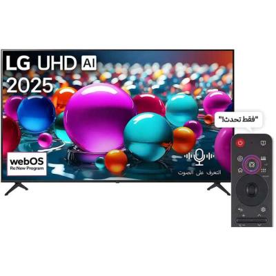 شاشه ال جى 65بوصه سمارت بدون فريم 65UA84006LB 4K