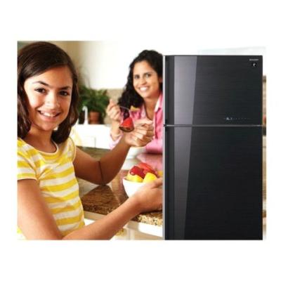 ثلاجه شارب 16قدم 450لتر اسود زجاج ديجيتال انفرتر SJGV58GBK