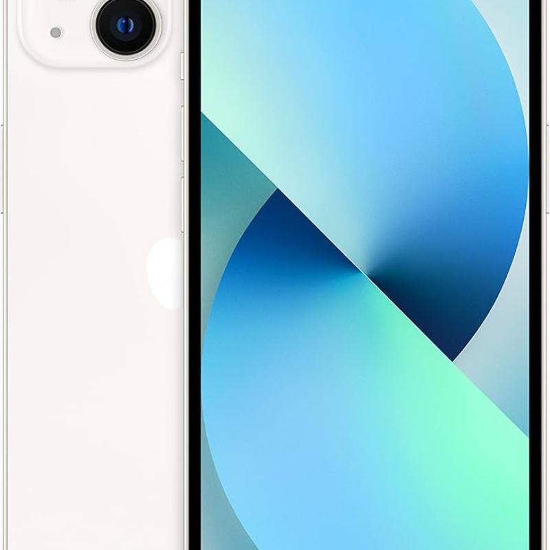 Apple iPhone 13 - 128GB/4GB - (AR&EN) - Single Sim - Starlight (No