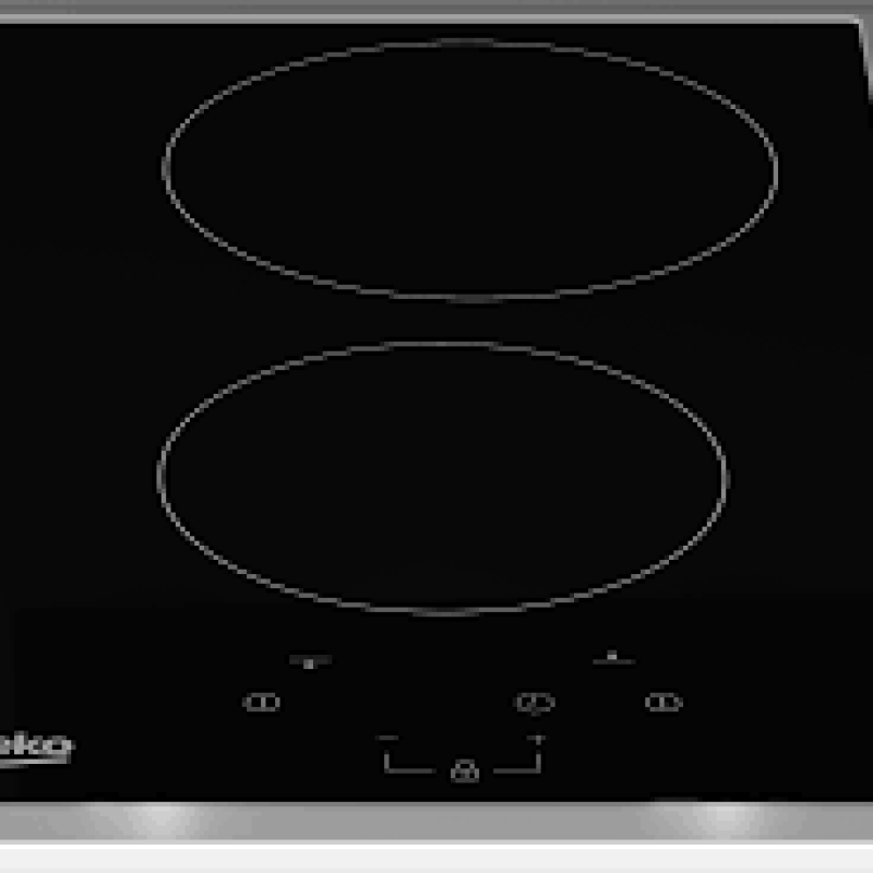 مسطح بيكو 2 شعلة 30*30 كهرباء زجاج اسود HDMC32400TX