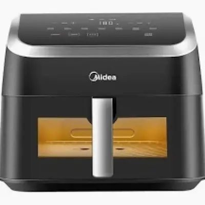 قلايه ميديا 9 لتر ديجيتال اسود MF CY85WK
