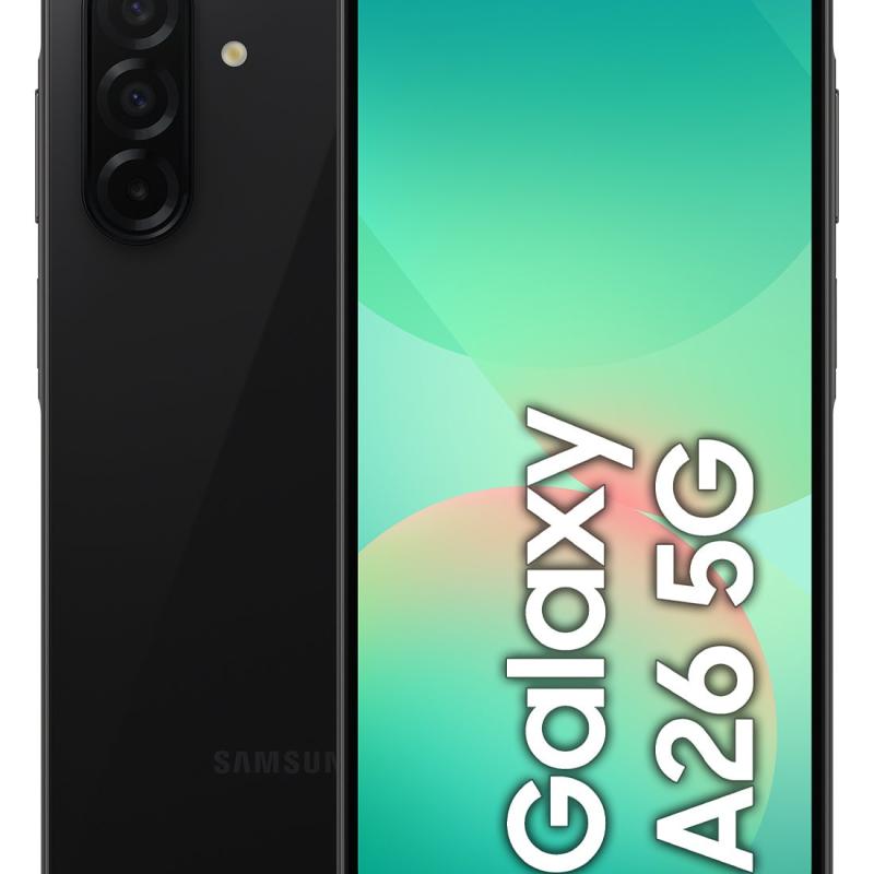 Samsung Galaxy A26 (5G) - 128GB/6GB- Black