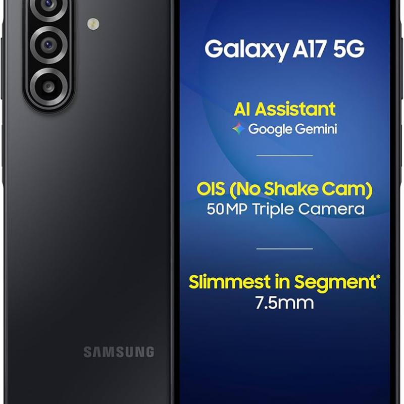 Samsung Galaxy A17 5G - 128GB/6GB- Black