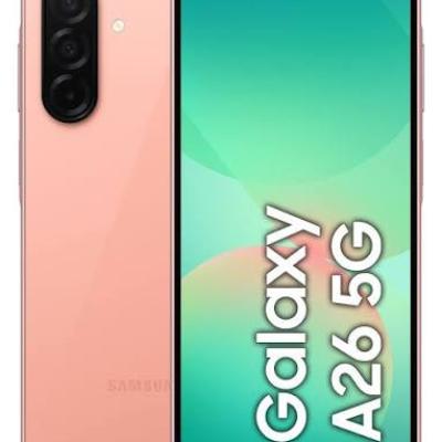 Samsung Galaxy A26 (5G) - 128GB/6GB - Peach Pink