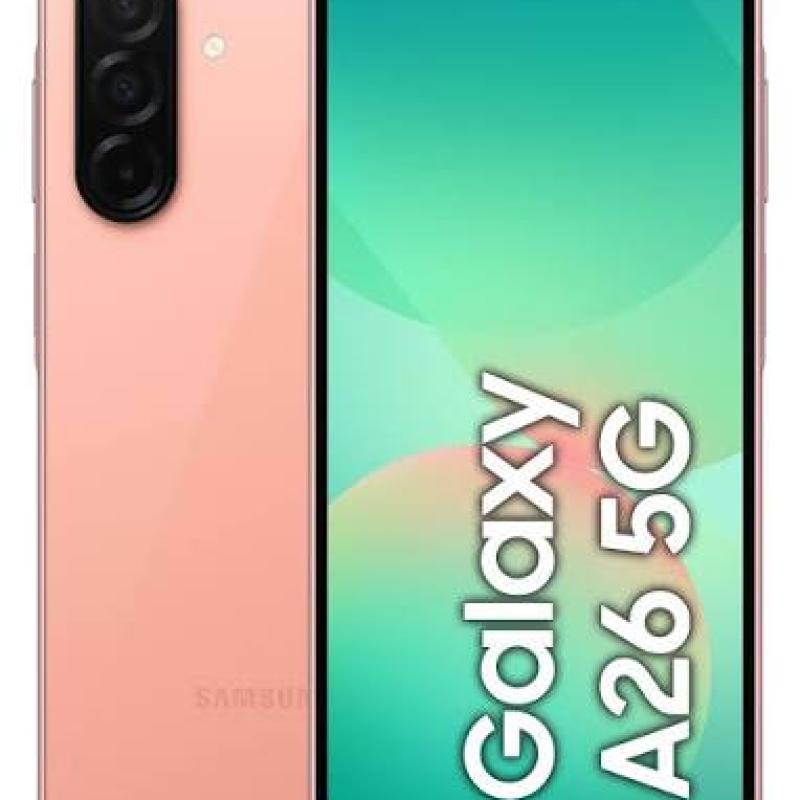 Samsung Galaxy A26 (5G) - 128GB/6GB - Peach Pink