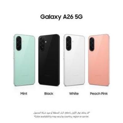 Samsung Galaxy A26 (5G) -128GB/6GB - Black