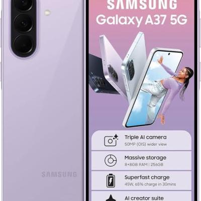 Samsung Galaxy A37 (5G) - 256GB/8GB - Awesome Lavender